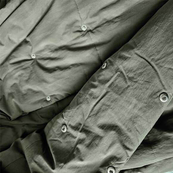 Proenza Schouler White Label Technical Suiting Wrap Coat - Picture 5 of 9